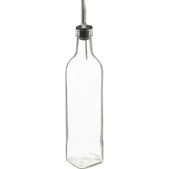 5five Vinagreras, Azucareros, Saleros Y Pimenteros>Aceitera+Vinagrera Vidrio C/Soporte 0.5L
