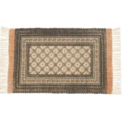 atmosphera Alfombras Decorativas>Alfombra CAIRO de yute y algodón 120x160Cm