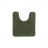 Alfombras De Baño>Alfombra de baño con contorno verde caqui 45x50cm