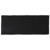 5five Alfombras De Baño>Alfombra De Baño Gruesa Negra 50x120Cm