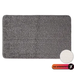 Alfombras De Baño>Alfombra De Baño Tufting Gris 66x120Cm
