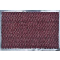 Alfombras De Entrada>Alfombra De Entrada Lisa 40x60cm Burdeos