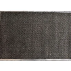 Alfombras De Entrada>Alfombra De Entrada Negra Lisa 40x60cm
