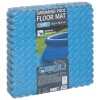 Piscinas Y Accesorios>Alfombra de esponja para piscina azul 9 piezas