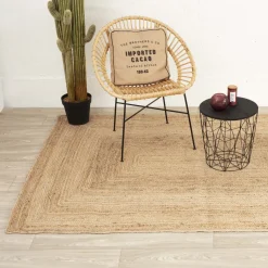 atmosphera Alfombras Decorativas>Alfombra De Yute Natural 160x230Cm