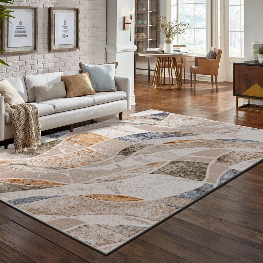 Alfombras Decorativas>Alfombra Derba Azulejos 200x285cm