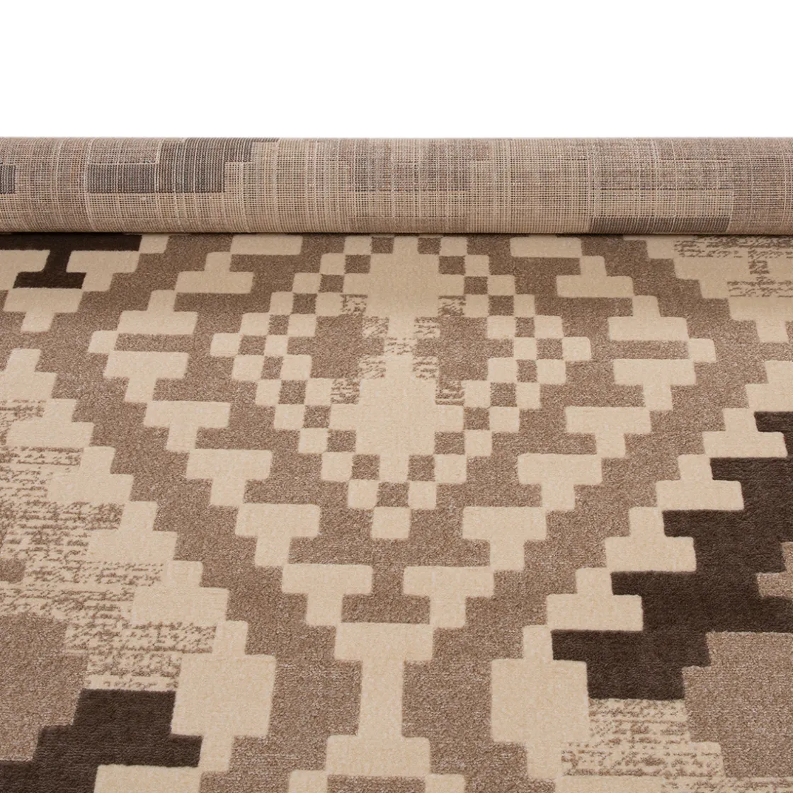 Alfombras Decorativas>Alfombra Dinia Tetris Beige 200x285cm