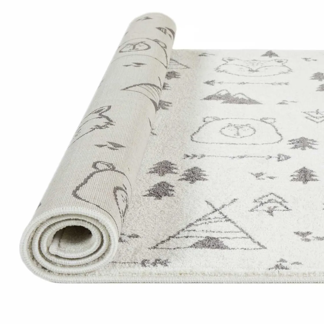 Téxtil>Alfombra Gio Bosque Gris 133x190Cm