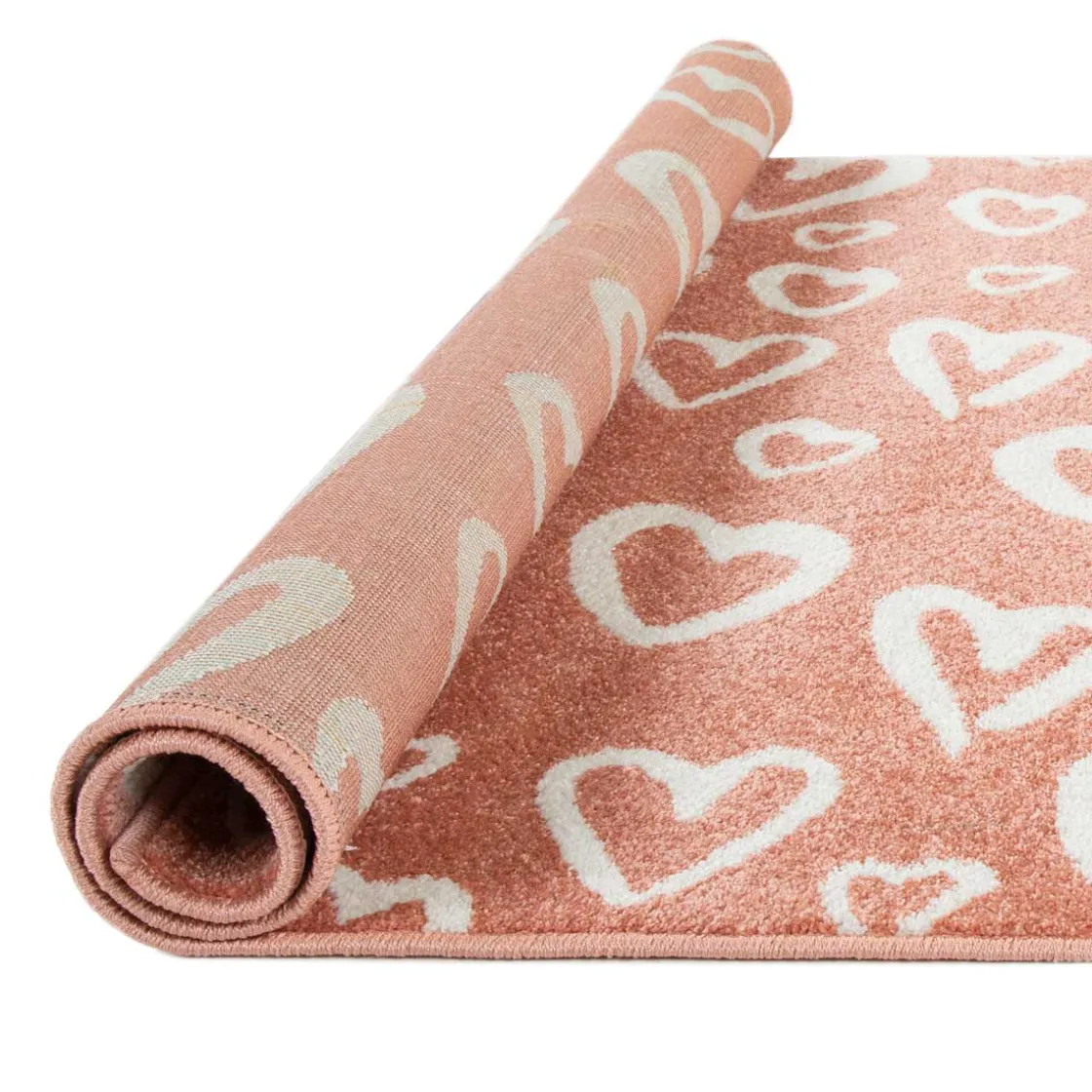 Téxtil>Alfombra Gio Corazón Blush 120x160Cm