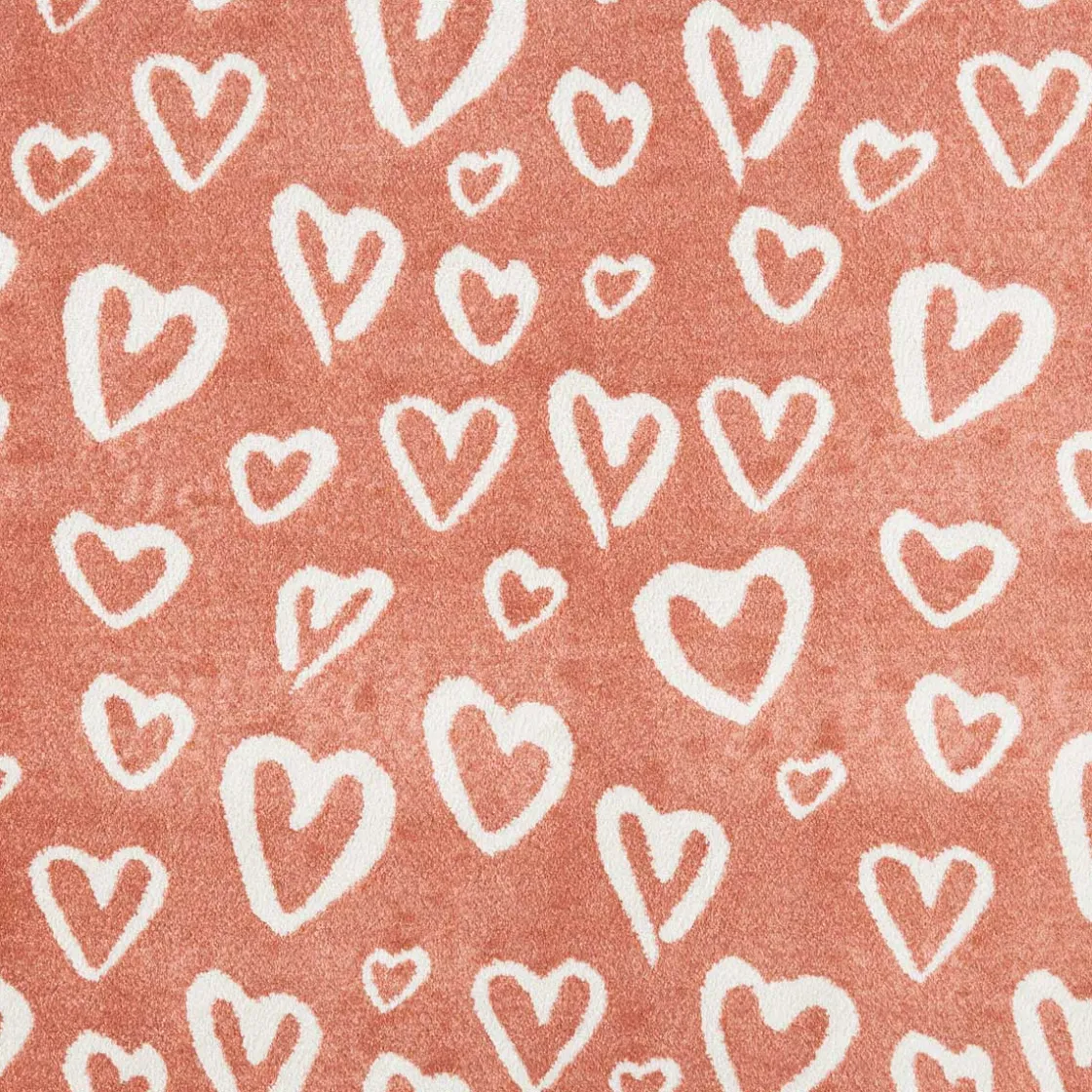 Téxtil>Alfombra Gio Corazón Blush 120x160Cm