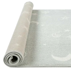 Téxtil>Alfombra Gio Estrellas Gris 80x150Cm