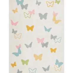 Téxtil>Alfombra Gio Mariposas 120x160Cm