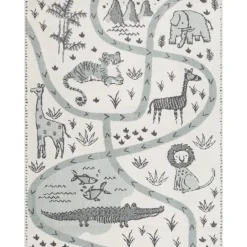 Téxtil>Alfombra Gio Savana Gris 80x150Cm