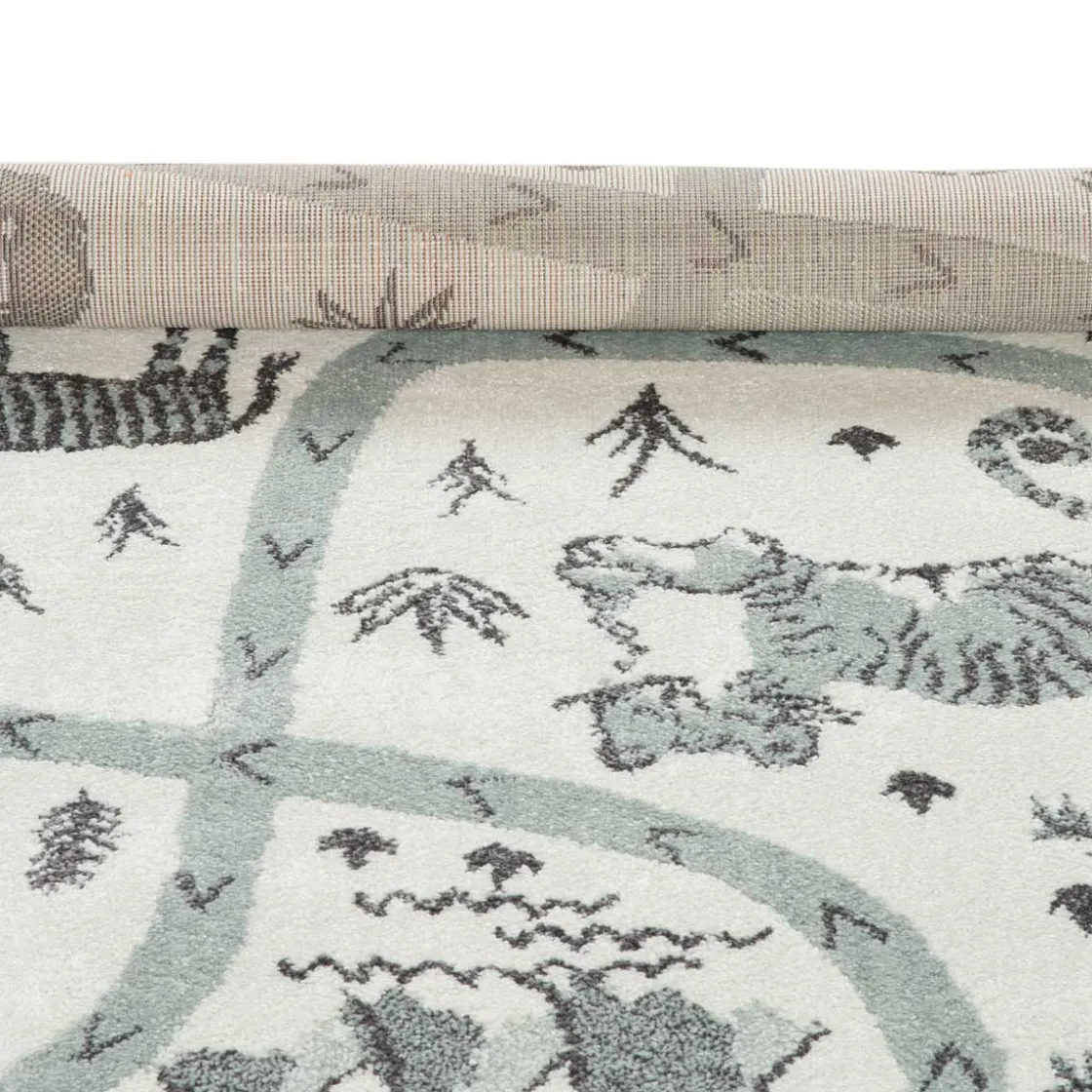 Téxtil>Alfombra Gio Savana Gris 160x235Cm