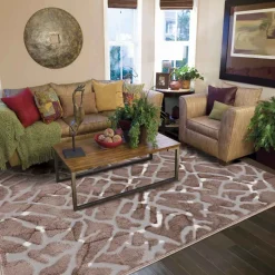 Alfombras Decorativas>Alfombra Jad Beige 133x190Cm