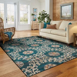 Alfombras Decorativas>Alfombra Lene Azul 160x235Cm
