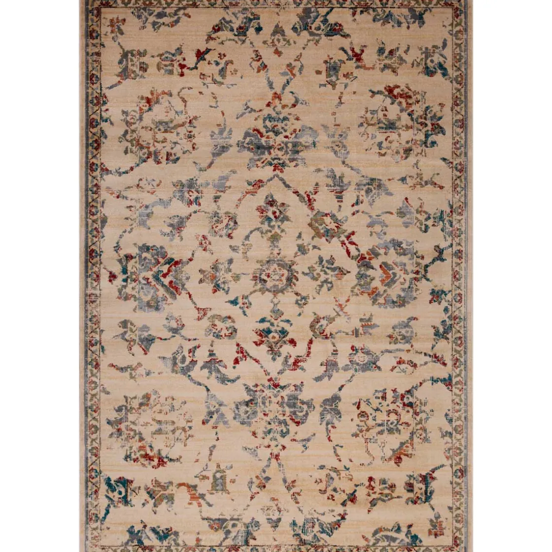 Alfombras Decorativas>Alfombra Lene Beige/Azul 133x190Cm