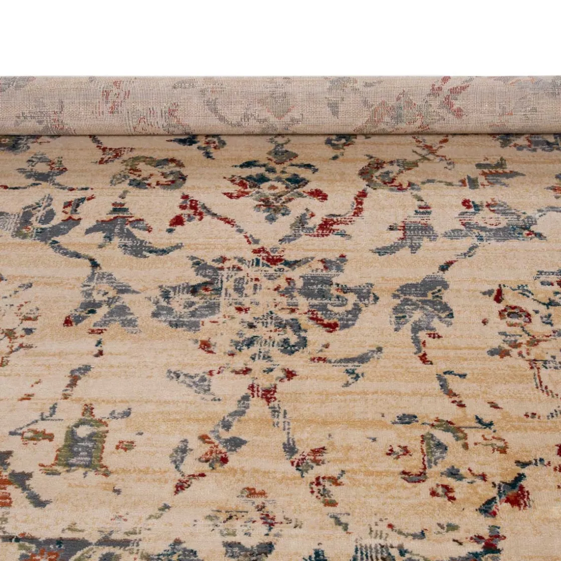 Alfombras Decorativas>Alfombra Lene Beige/Azul 133x190Cm