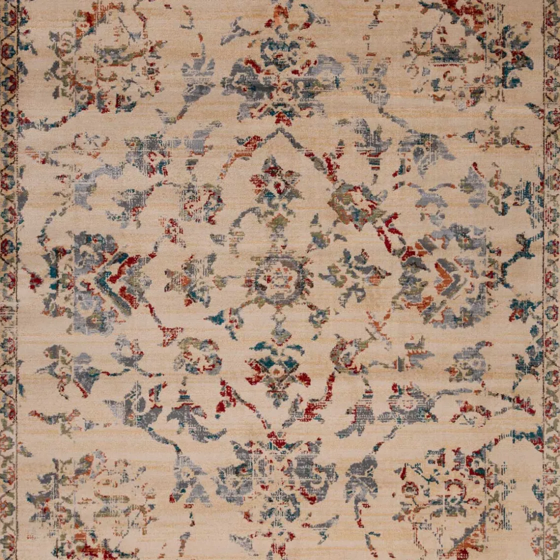 Alfombras Decorativas>Alfombra Lene Beige/Azul 120x160Cm