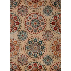 Alfombras Decorativas>Alfombra Lene Rojo/Azul 200x285Cm