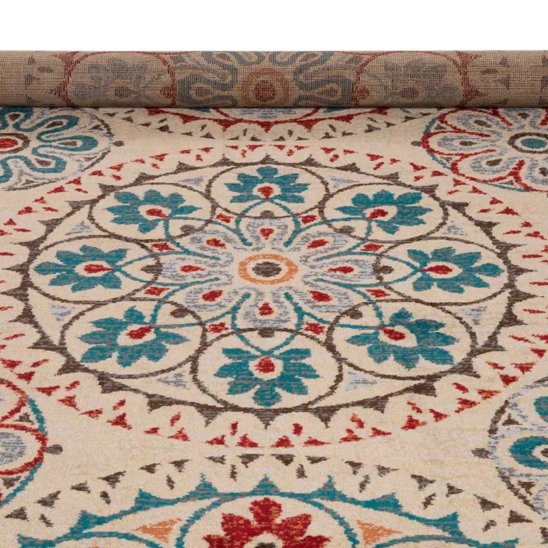 Alfombras Decorativas>Alfombra Lene Rojo/Azul 200x285Cm
