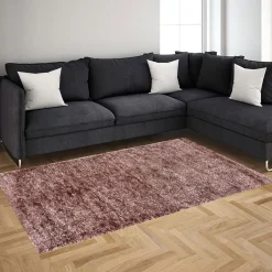 Alfombras Decorativas>Alfombra Lux Rosa 80x150Cm