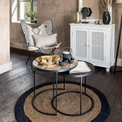 atmosphera Alfombras Decorativas>Alfombra MOOD de yute 120cm