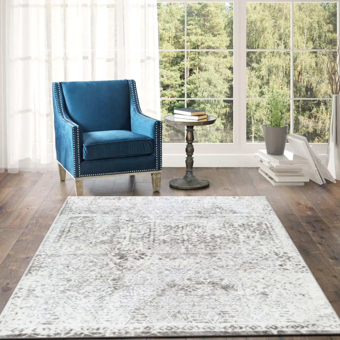 Alfombras Decorativas>Alfombra Ragon Vintage Gris 80x150cm