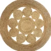 atmosphera Alfombras Decorativas>Alfombra Redonda De Yute Ajoure D80Cm