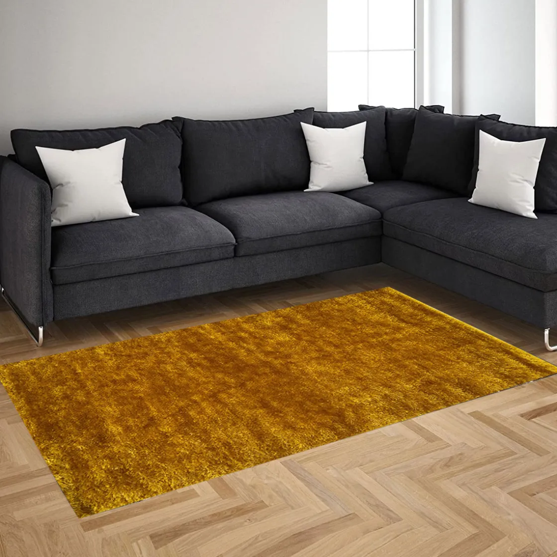 atmosphera Alfombras Decorativas>Alfombra Sabugal Amarilla 140x190Cm