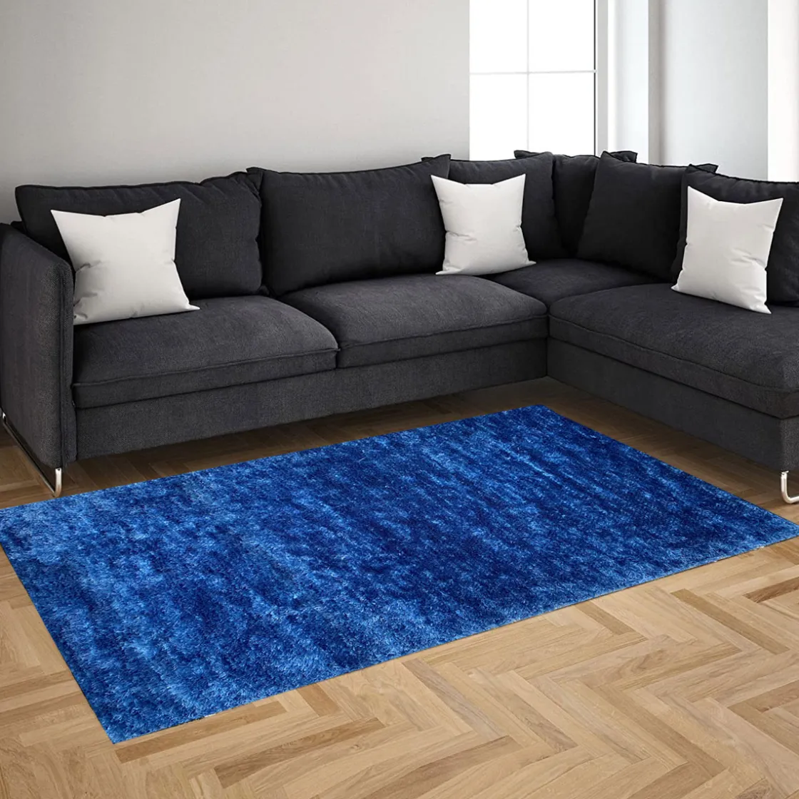 atmosphera Alfombras Decorativas>Alfombra Sabugal Azul 60x100Cm