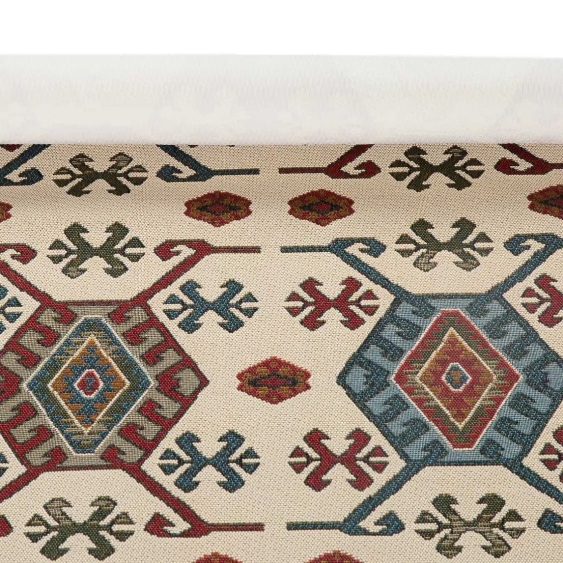 Alfombras Decorativas>Alfombra Sunlight Ocre/Rojo 70x120Cm