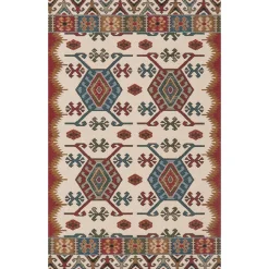Alfombras Decorativas>Alfombra Sunlight Ocre/Rojo 120x180Cm