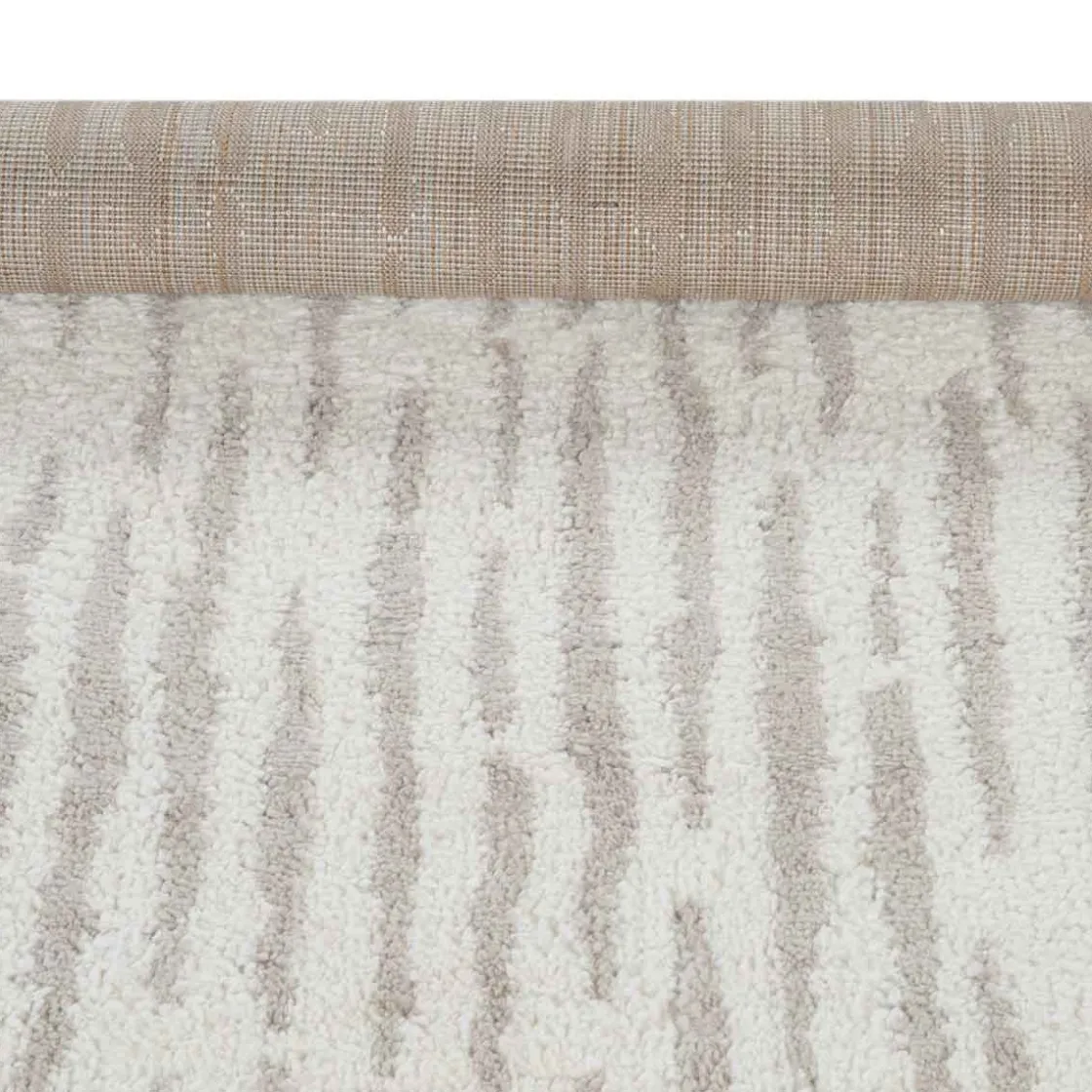 Alfombras Decorativas>Alfombra Toul Rayas Beige 120x160Cm
