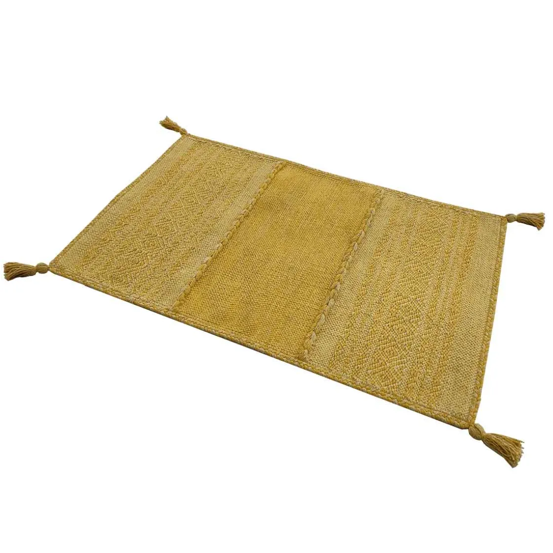 Alfombras De Cocina>Alfombra Tribal Amarilla 60x200Cm