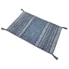 Alfombras Decorativas>Alfombra Tribal Azul Claro 70x120Cm