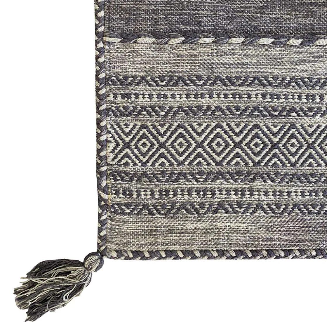 Alfombras Decorativas>Alfombra Tribal Gris 140x190Cm
