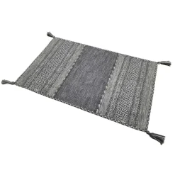 Alfombras De Cocina>Alfombra Tribal Gris 60x150Cm