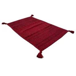 Alfombras De Cocina>Alfombra Tribal Roja 60x300Cm
