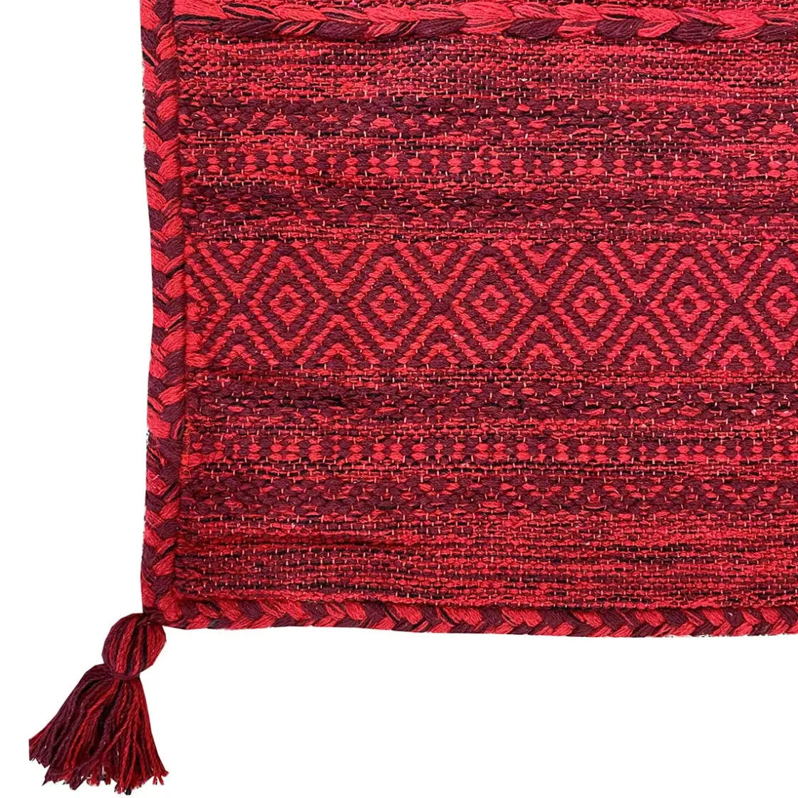 Alfombras Decorativas>Alfombra Tribal Rojo 140x190Cm