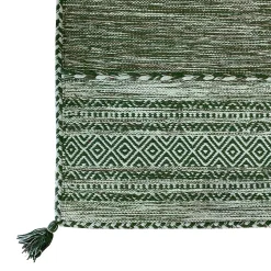 Alfombras De Cocina>Alfombra Tribal Verde Claro 60x250Cm