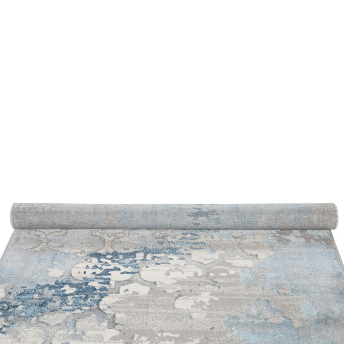 Alfombras Decorativas>Alfombra Viqi Azulejos Azul 160x235cm