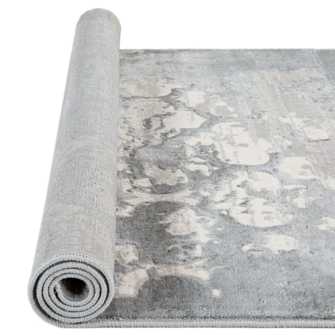 Alfombras Decorativas>Alfombra Viqi Azulejos Gris 80x150cm