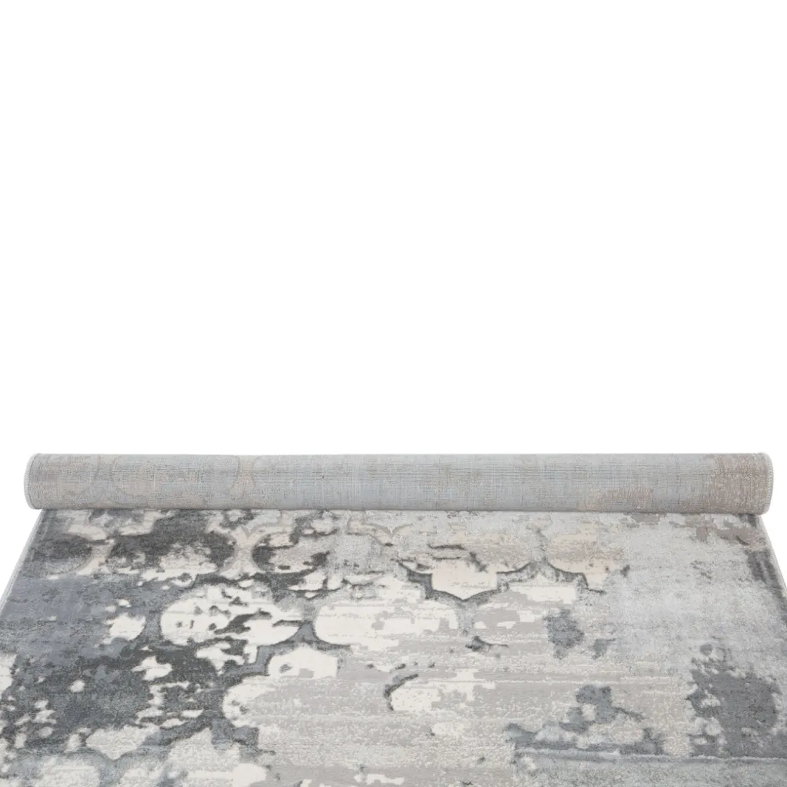 Alfombras Decorativas>Alfombra Viqi Azulejos Gris 80x150cm