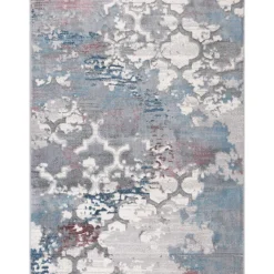 Alfombras Decorativas>Alfombra Viqi Azulejos Rosa 160x235cm