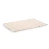 Alfombras De Baño>Alfombra wc blanca 50x80cm