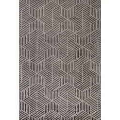 Alfombras Decorativas>Alfombra Zaha Antracita 200x285Cm