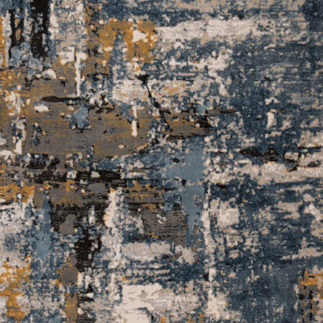 Alfombras Decorativas>Alfombra Zaha Azul 133x190Cm