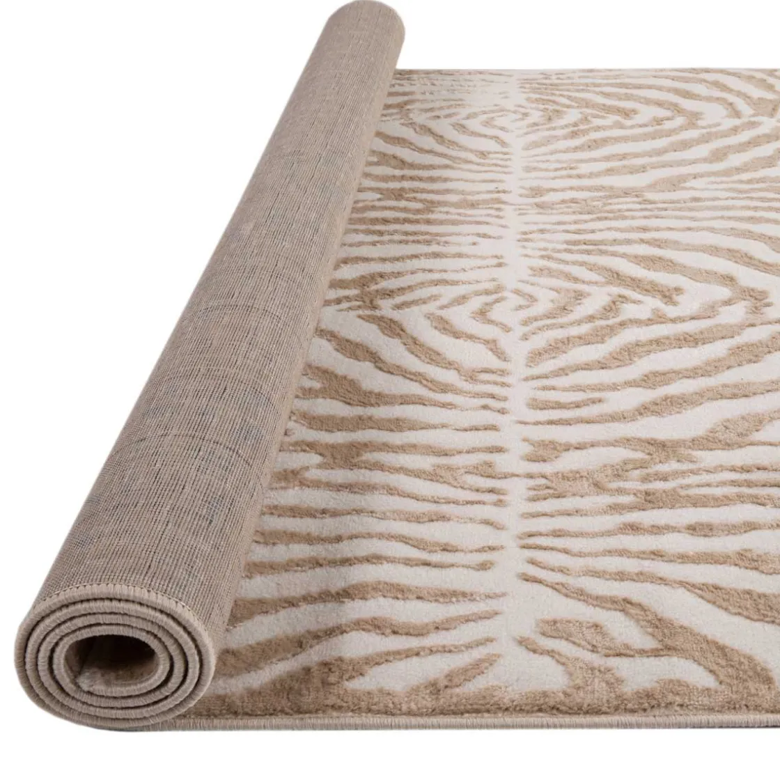 Alfombras Decorativas>Alfombra Zaha Beige Cebra 200x285Cm
