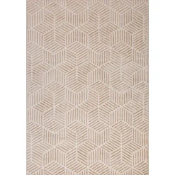 Alfombras Decorativas>Alfombra Zaha Beige 133x190Cm